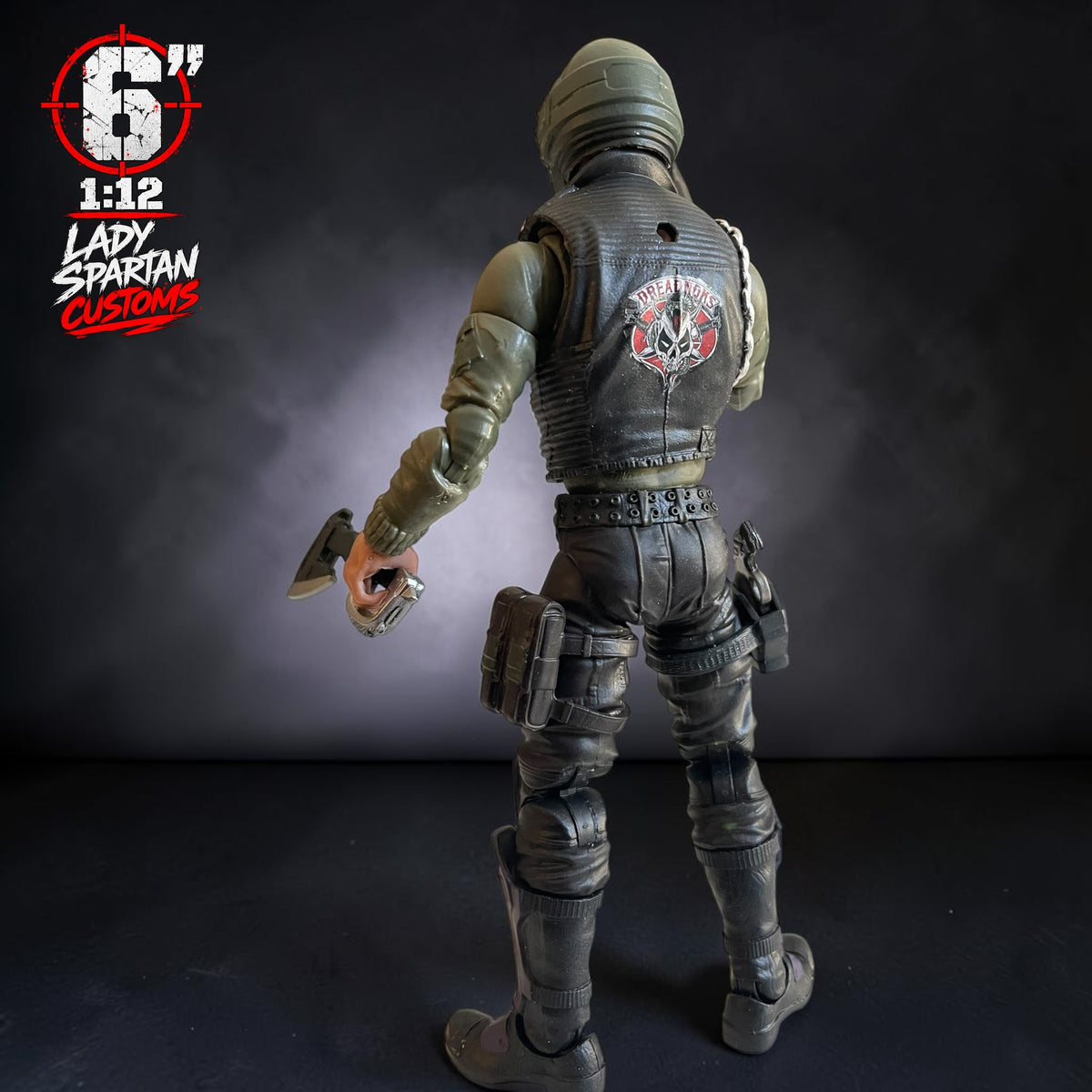 Blacktop | Premium One-of-a-Kind 1:12 Scale Dreadnok Custom Figure