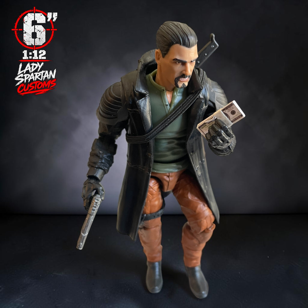 Machete | One-of-a-Kind 1:12 Scale Dreadnok Custom Figure