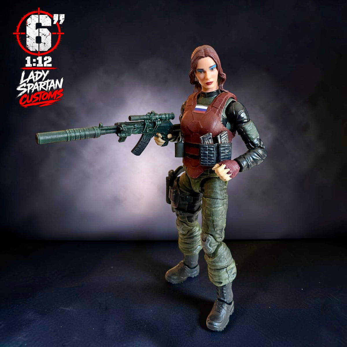 Liska | Premium One-of-a-Kind 1:12 Scale Oktober Guard Custom Figure