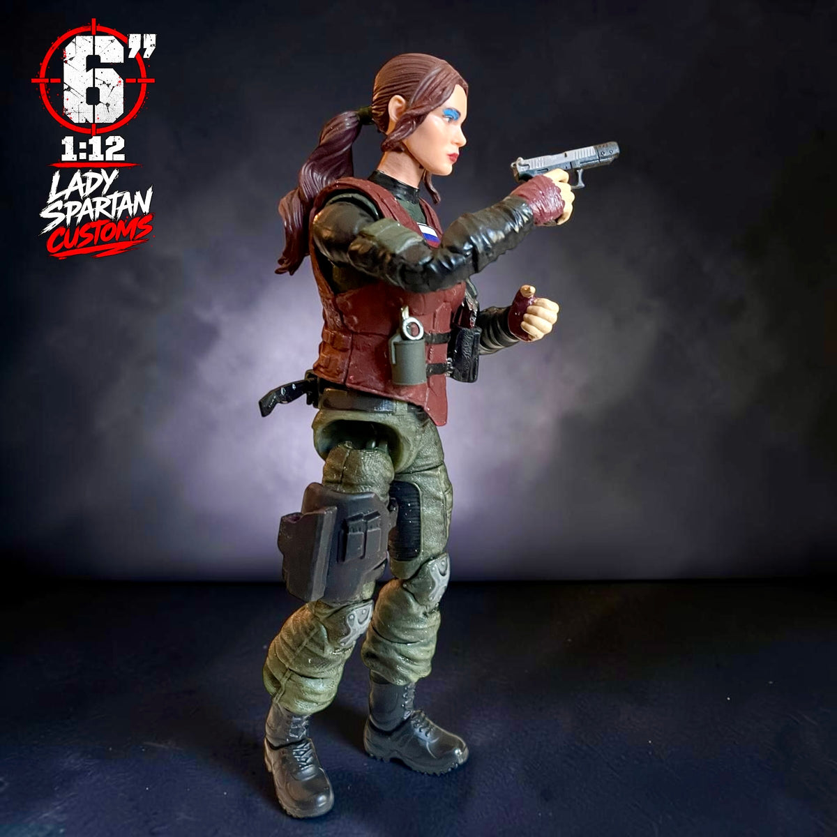 Liska | Premium One-of-a-Kind 1:12 Scale Oktober Guard Custom Figure