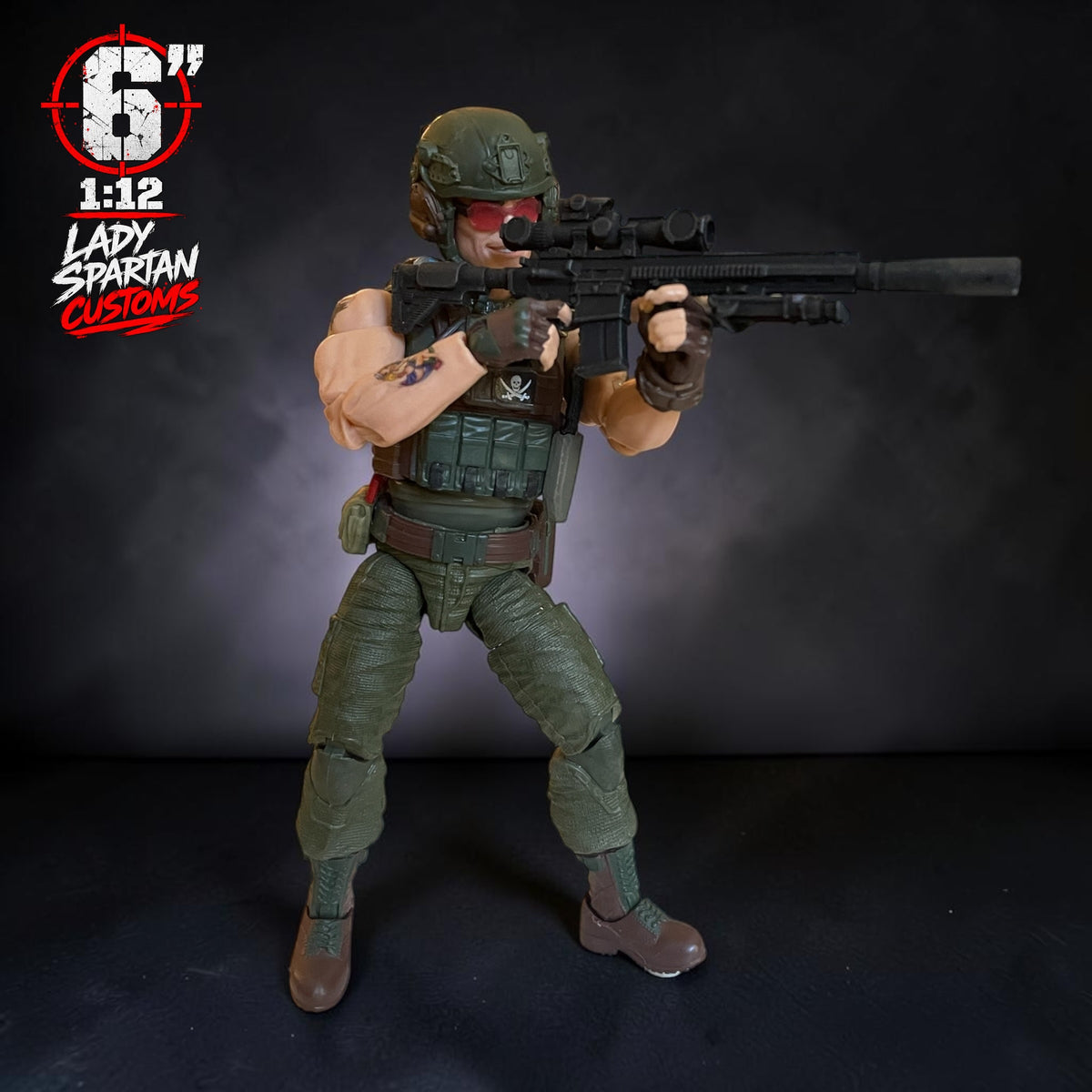 Shooter | Premium One-of-a-Kind 1:12 Scale G.I. Joe Custom Figure