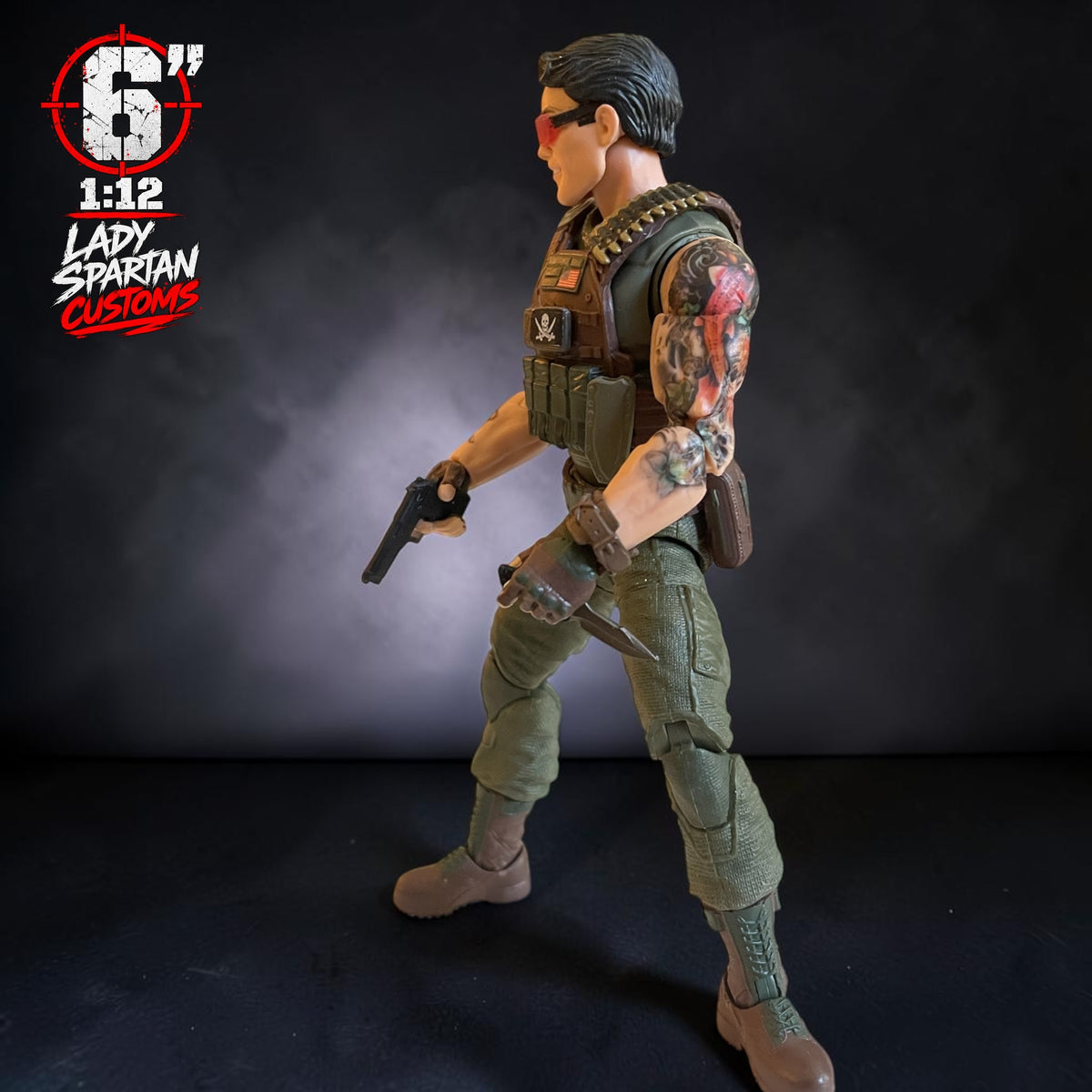Shooter | Premium One-of-a-Kind 1:12 Scale G.I. Joe Custom Figure