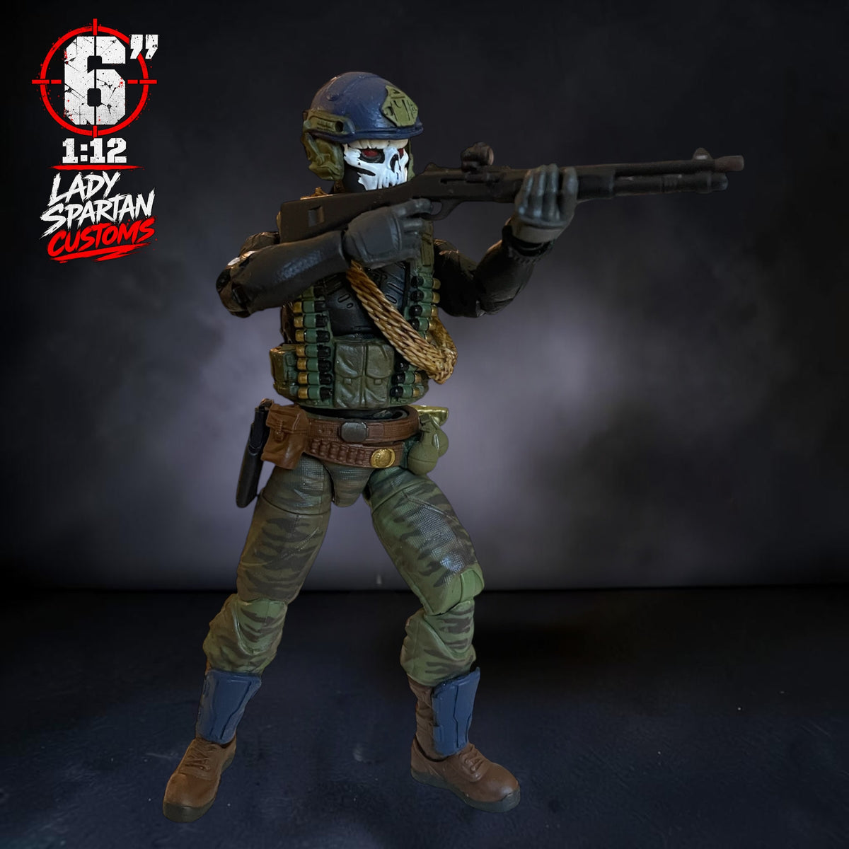 Bones | One-of-a-Kind 1:12 Scale Cobra Custom Figure