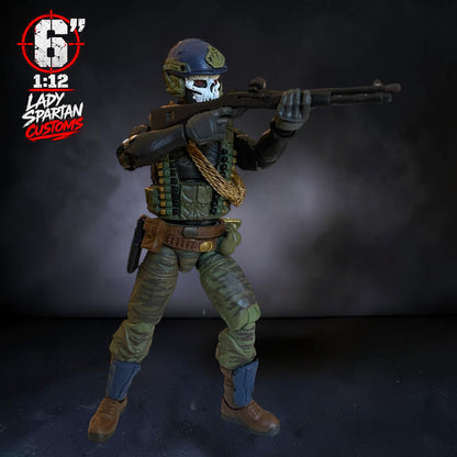 Bones | One-of-a-Kind 1:12 Scale Cobra Custom Figure