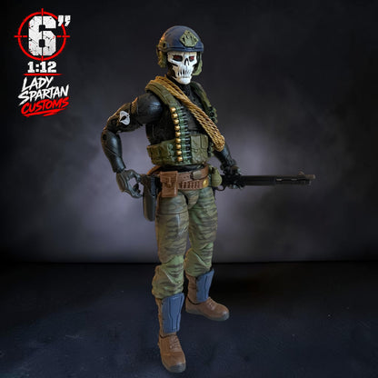 Bones | One-of-a-Kind 1:12 Scale Cobra Custom Figure