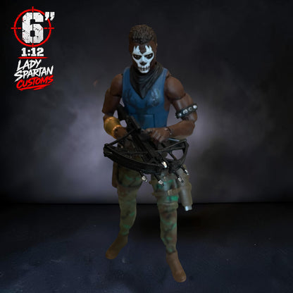 Deadtrack | Premium One-of-a-Kind 1:12 Scale Dreadnok Custom Figure