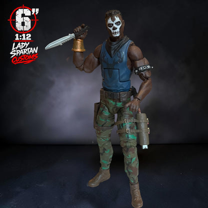 Deadtrack | Premium One-of-a-Kind 1:12 Scale Dreadnok Custom Figure