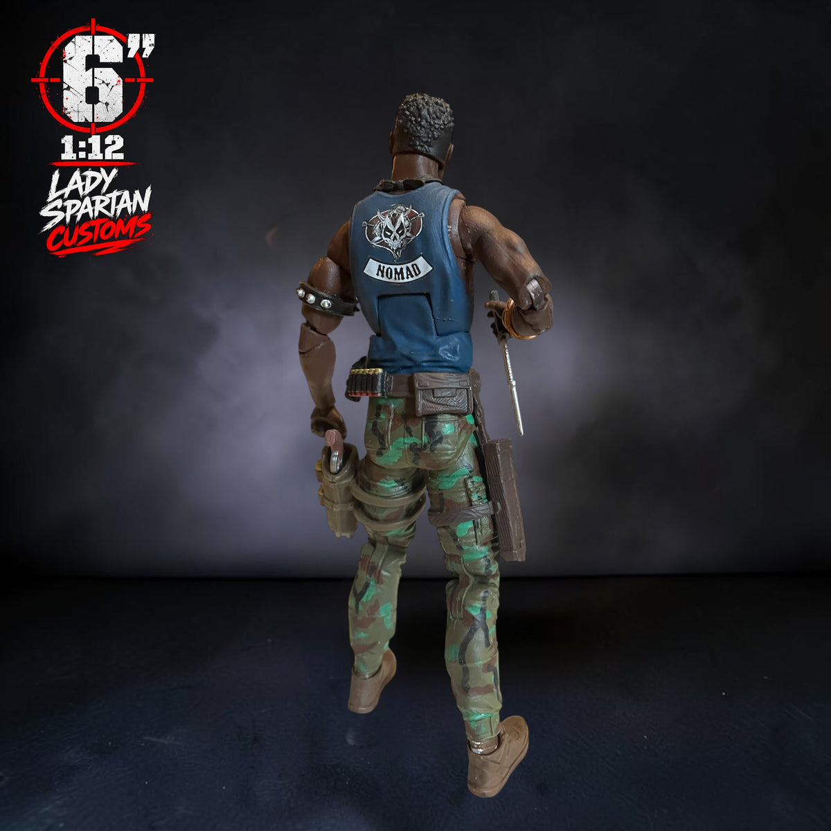 Deadtrack | Premium One-of-a-Kind 1:12 Scale Dreadnok Custom Figure