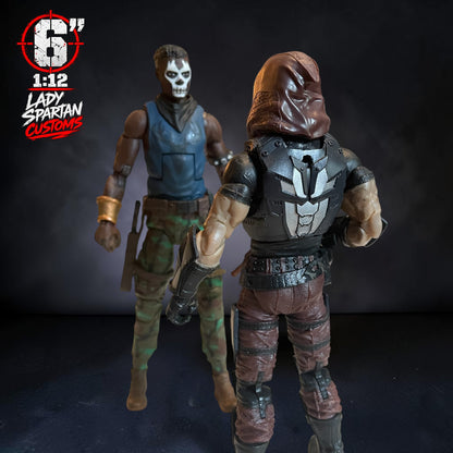Deadtrack | Premium One-of-a-Kind 1:12 Scale Dreadnok Custom Figure