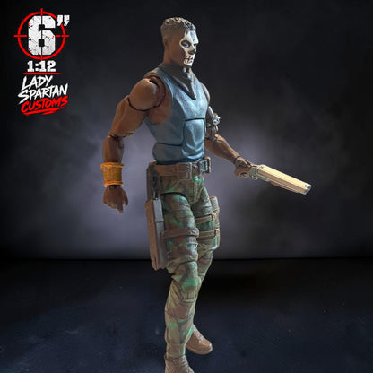 Deadtrack | Premium One-of-a-Kind 1:12 Scale Dreadnok Custom Figure