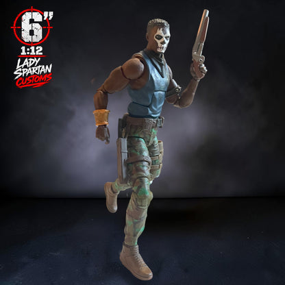 Deadtrack | Premium One-of-a-Kind 1:12 Scale Dreadnok Custom Figure