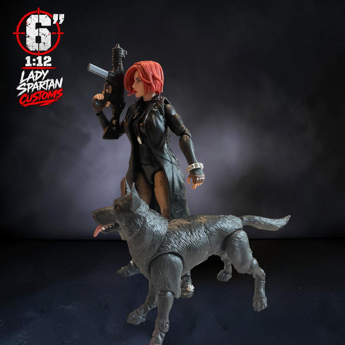 Roxy & Artemis | Premium One-of-a-Kind 1:12 Scale Dreadnok Custom Figure
