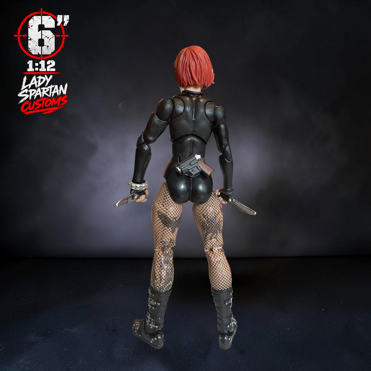 Roxy & Artemis | Premium One-of-a-Kind 1:12 Scale Dreadnok Custom Figure