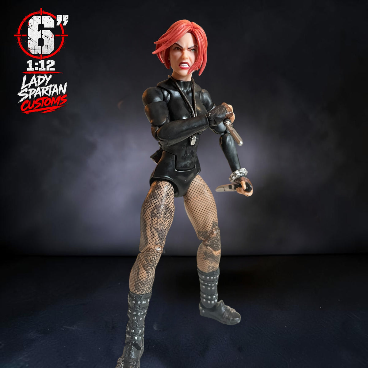 Roxy & Artemis | Premium One-of-a-Kind 1:12 Scale Dreadnok Custom Figure