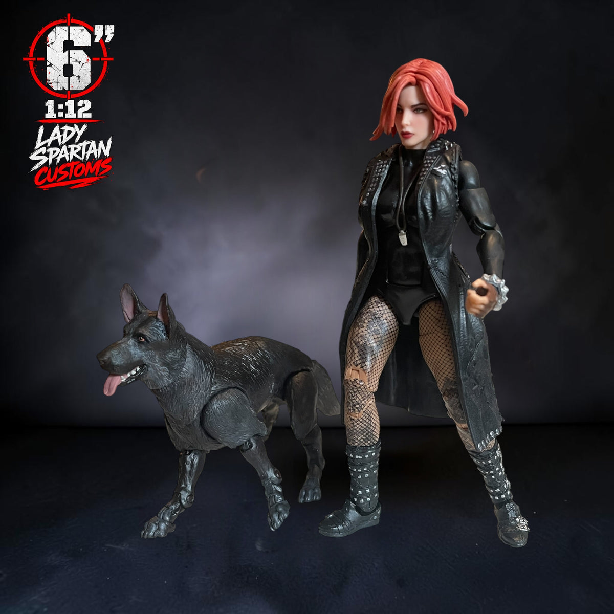Roxy & Artemis | Premium One-of-a-Kind 1:12 Scale Dreadnok Custom Figure