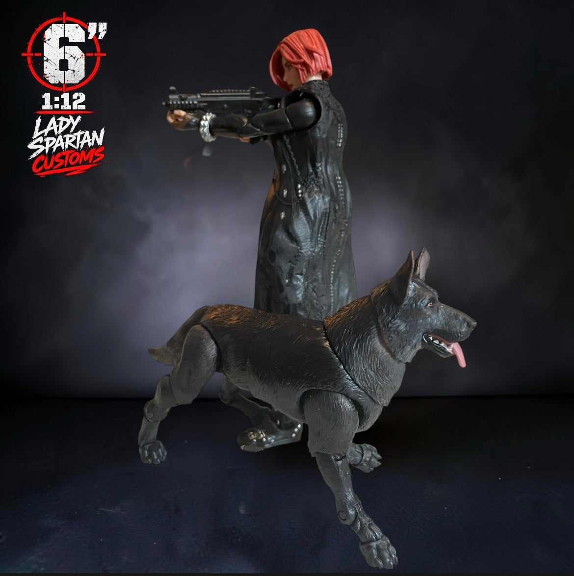Roxy & Artemis | Premium One-of-a-Kind 1:12 Scale Dreadnok Custom Figure