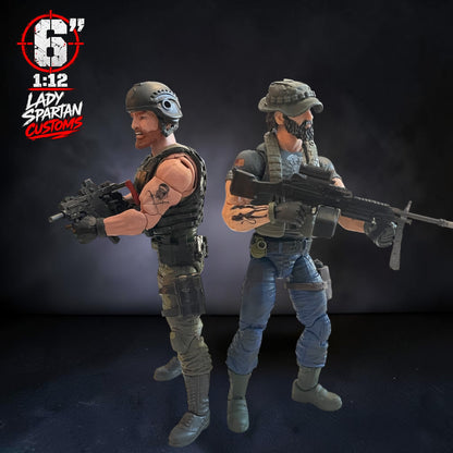 Heckel & Jekyll | One-of-a-Kind 1:12 Scale G.I. Joe Custom Figure set