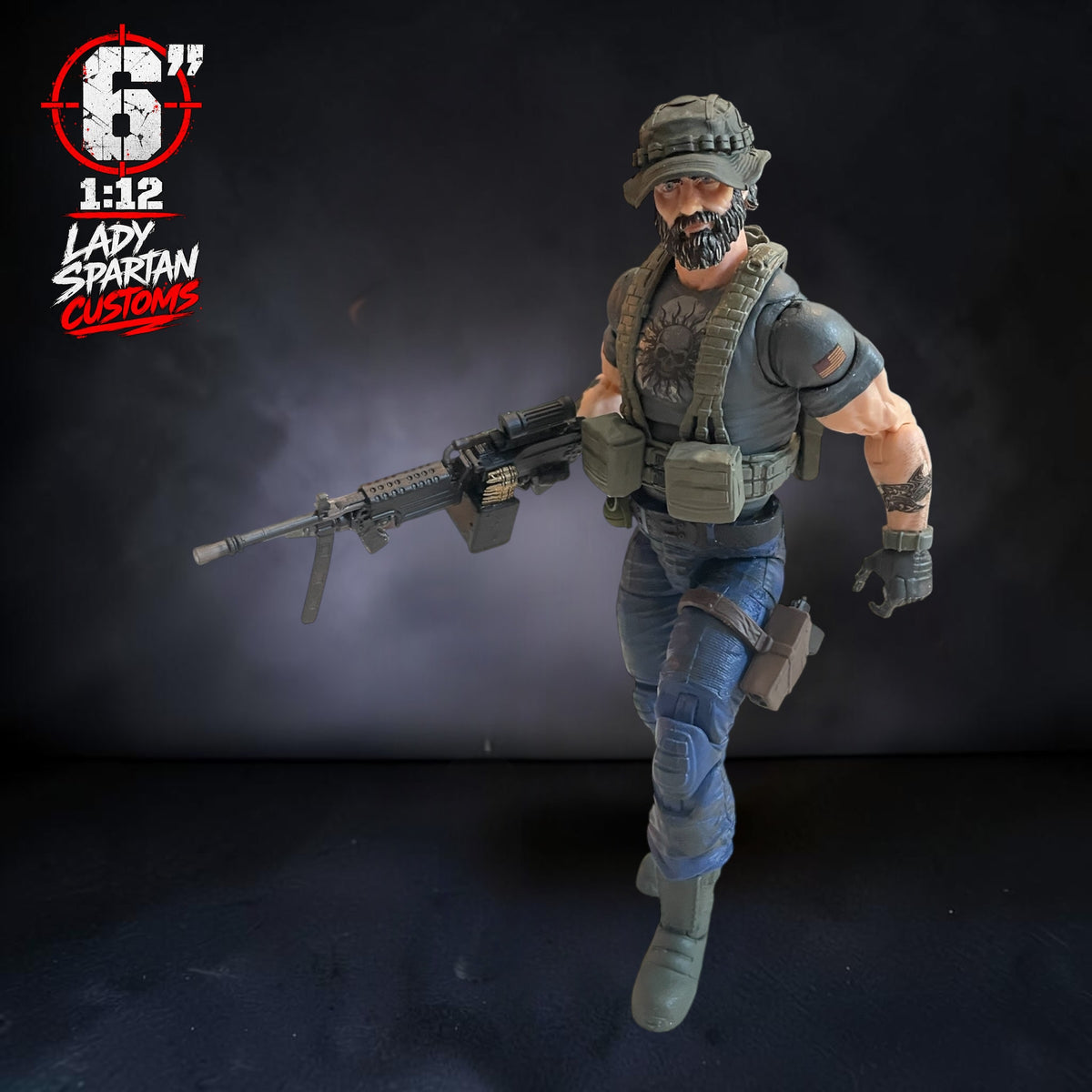 Heckel & Jekyll | One-of-a-Kind 1:12 Scale G.I. Joe Custom Figure set