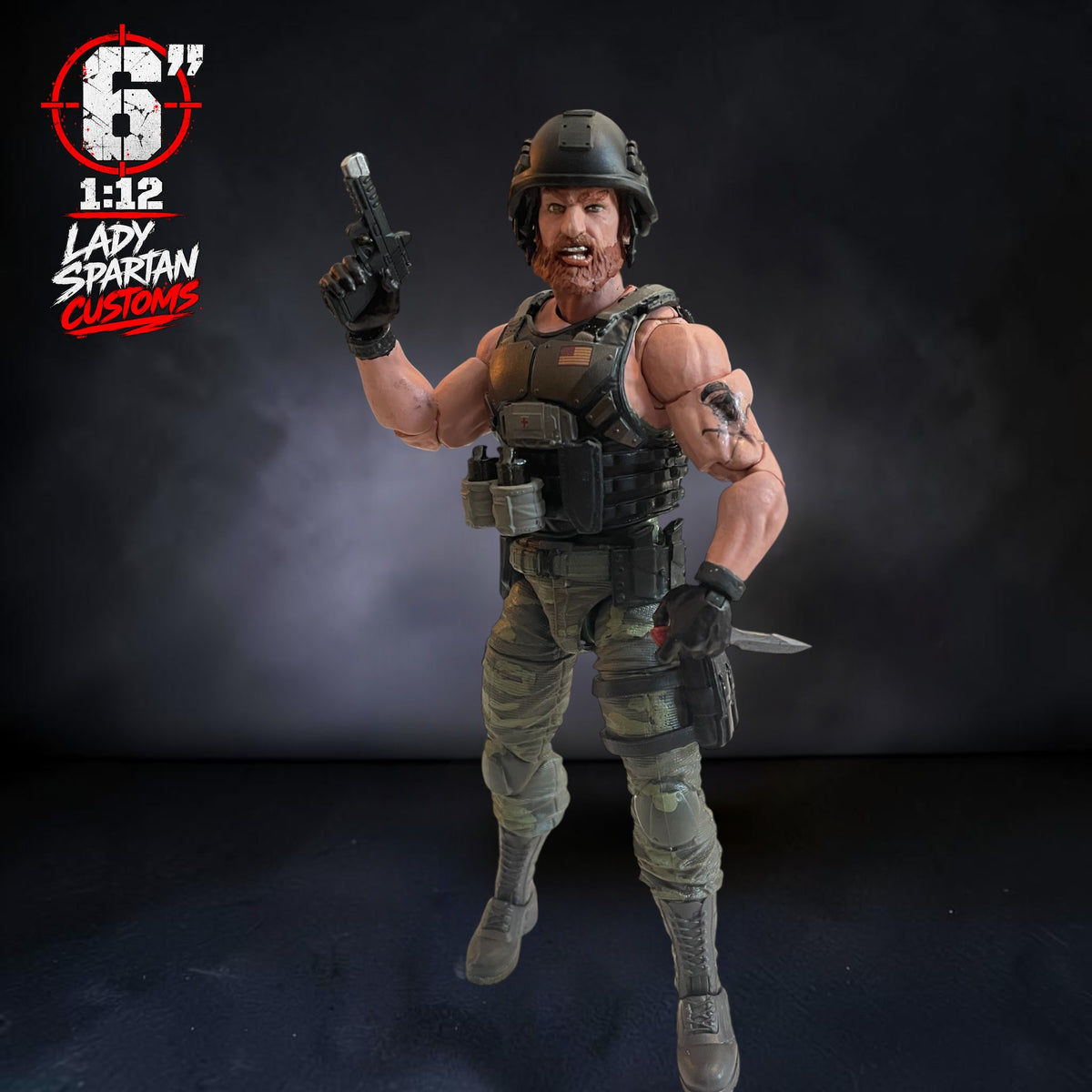 Heckel & Jekyll | One-of-a-Kind 1:12 Scale G.I. Joe Custom Figure set