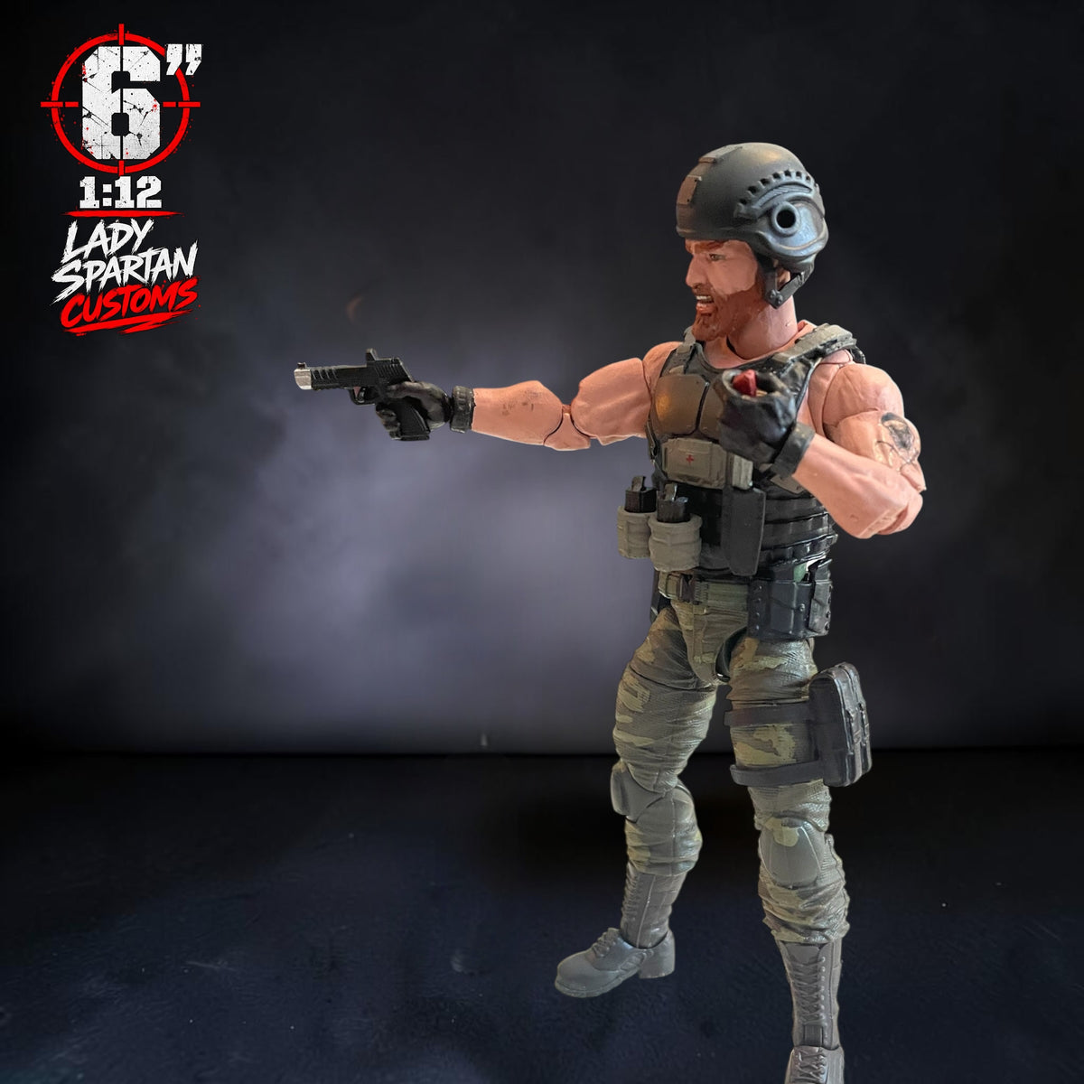 Heckel & Jekyll | One-of-a-Kind 1:12 Scale G.I. Joe Custom Figure set