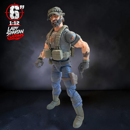Heckel & Jekyll | One-of-a-Kind 1:12 Scale G.I. Joe Custom Figure set