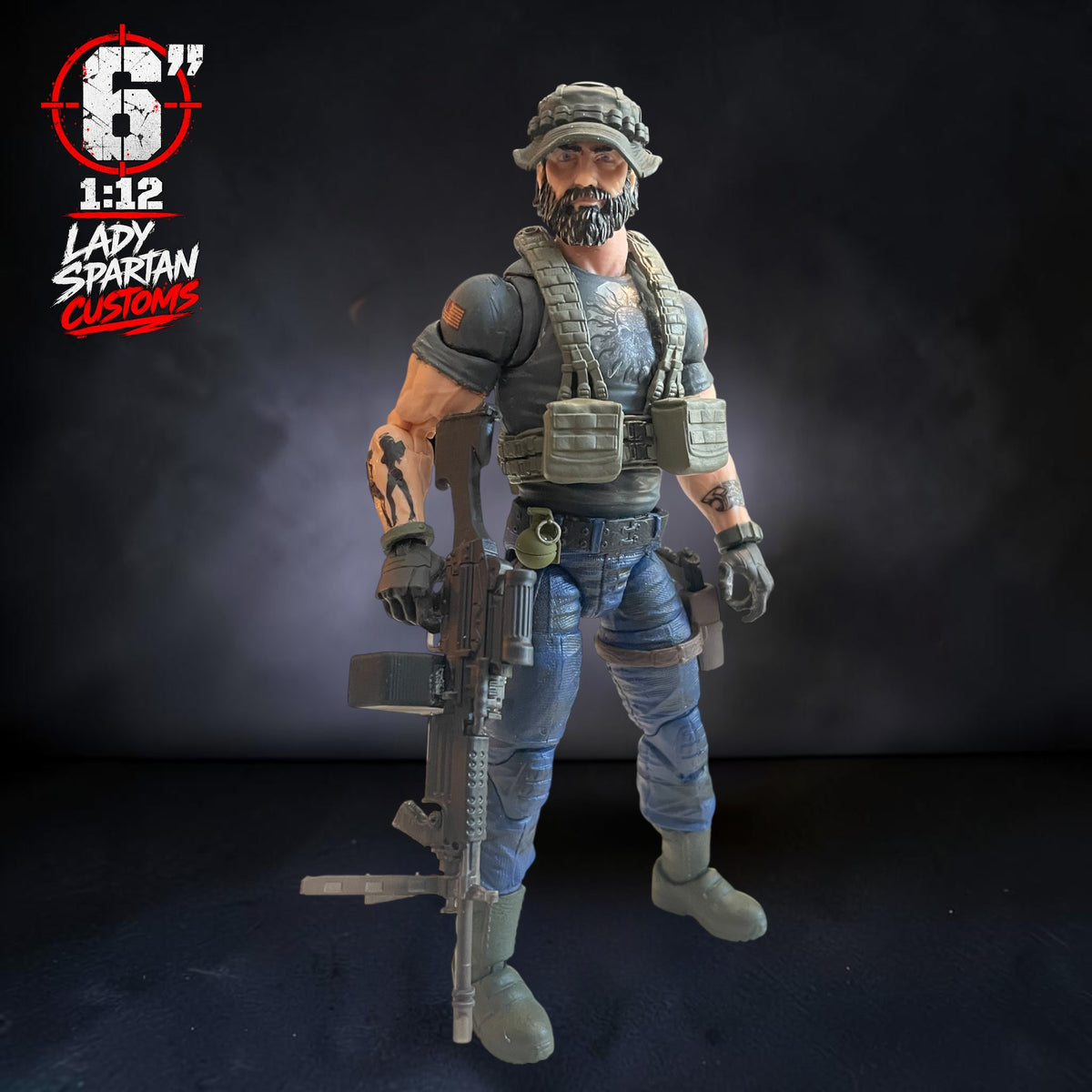 Heckel & Jekyll | One-of-a-Kind 1:12 Scale G.I. Joe Custom Figure set