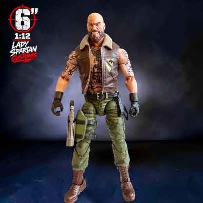 Van Zan | Premium One-of-a-Kind 1:12 Scale Custom Figure (Reign of Fire Inspired Dreadnok)