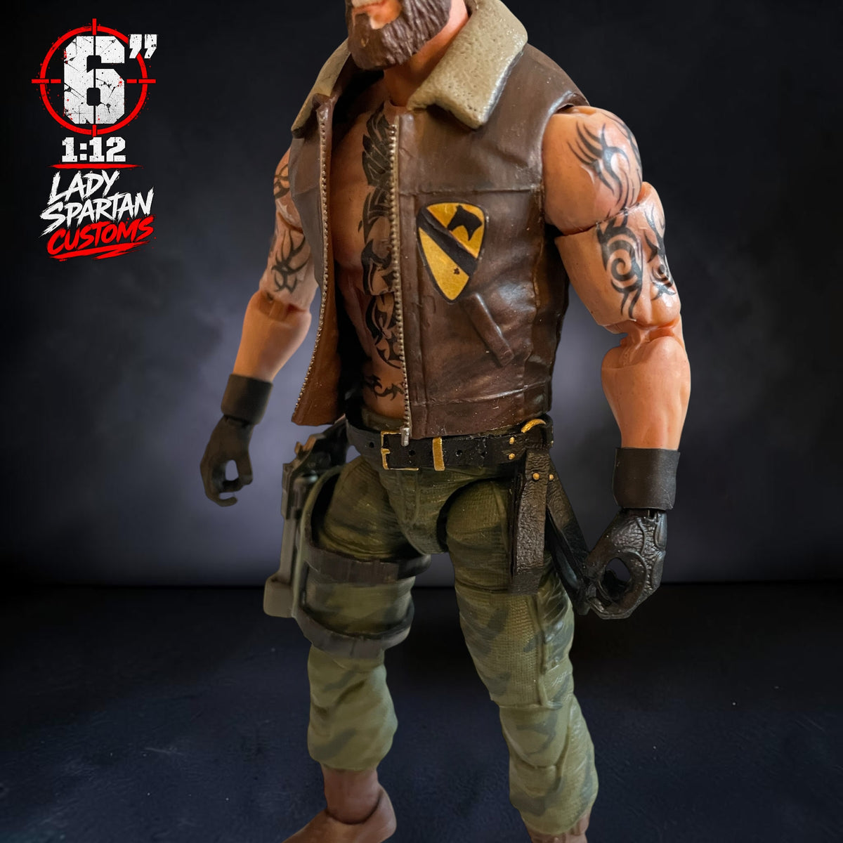 Van Zan | Premium One-of-a-Kind 1:12 Scale Custom Figure (Reign of Fire Inspired Dreadnok)