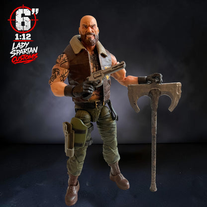 Van Zan | Premium One-of-a-Kind 1:12 Scale Custom Figure (Reign of Fire Inspired Dreadnok)