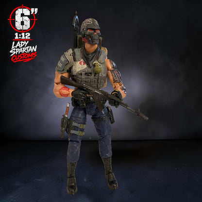 CJ | Premium One-of-a-Kind 1:12 Scale Cobra Custom Figure