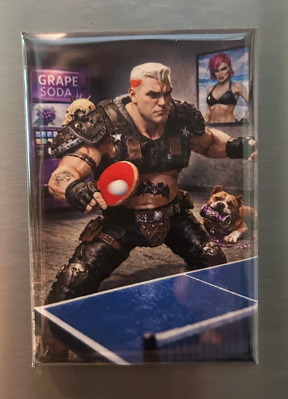 Road Pig magnet