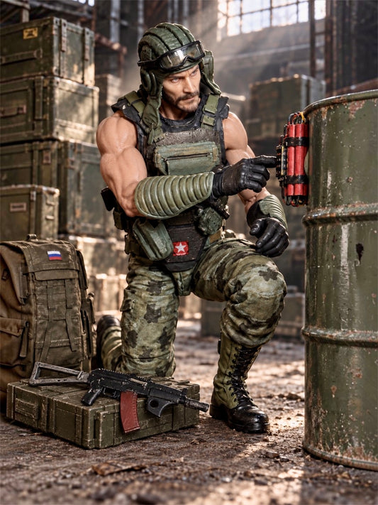 Ilya | Premium One-of-a-Kind 1:12 Scale Oktober Guard Custom Figure