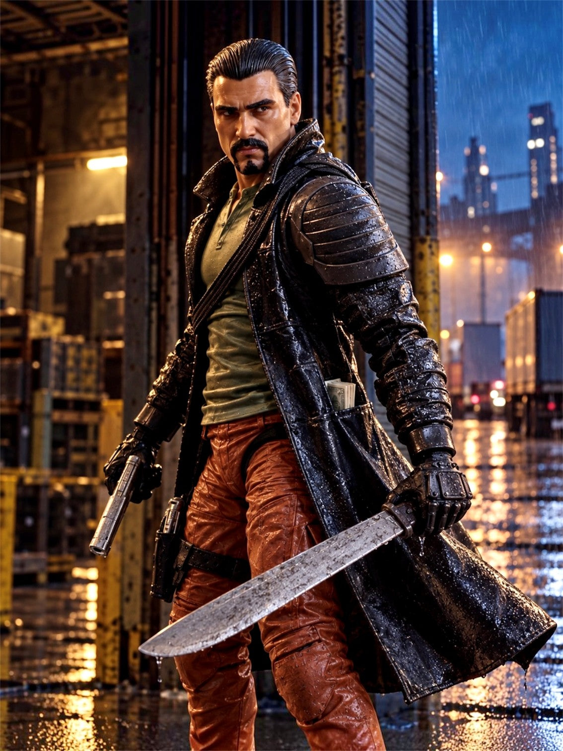 Machete | One-of-a-Kind 1:12 Scale Dreadnok Custom Figure
