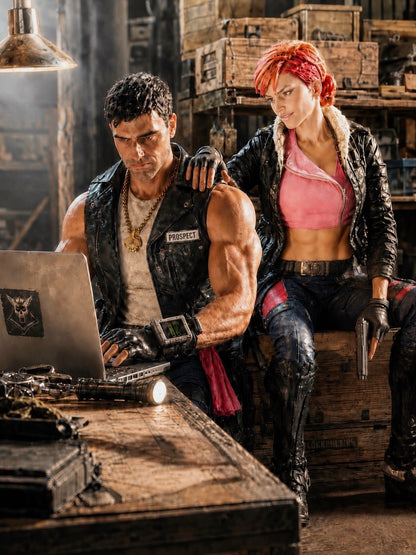 Main Frame | One-of-a-Kind 1:12 Scale Dreadnok Custom Figure