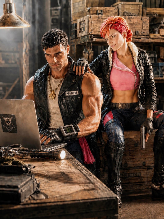 Main Frame | One-of-a-Kind 1:12 Scale Dreadnok Custom Figure