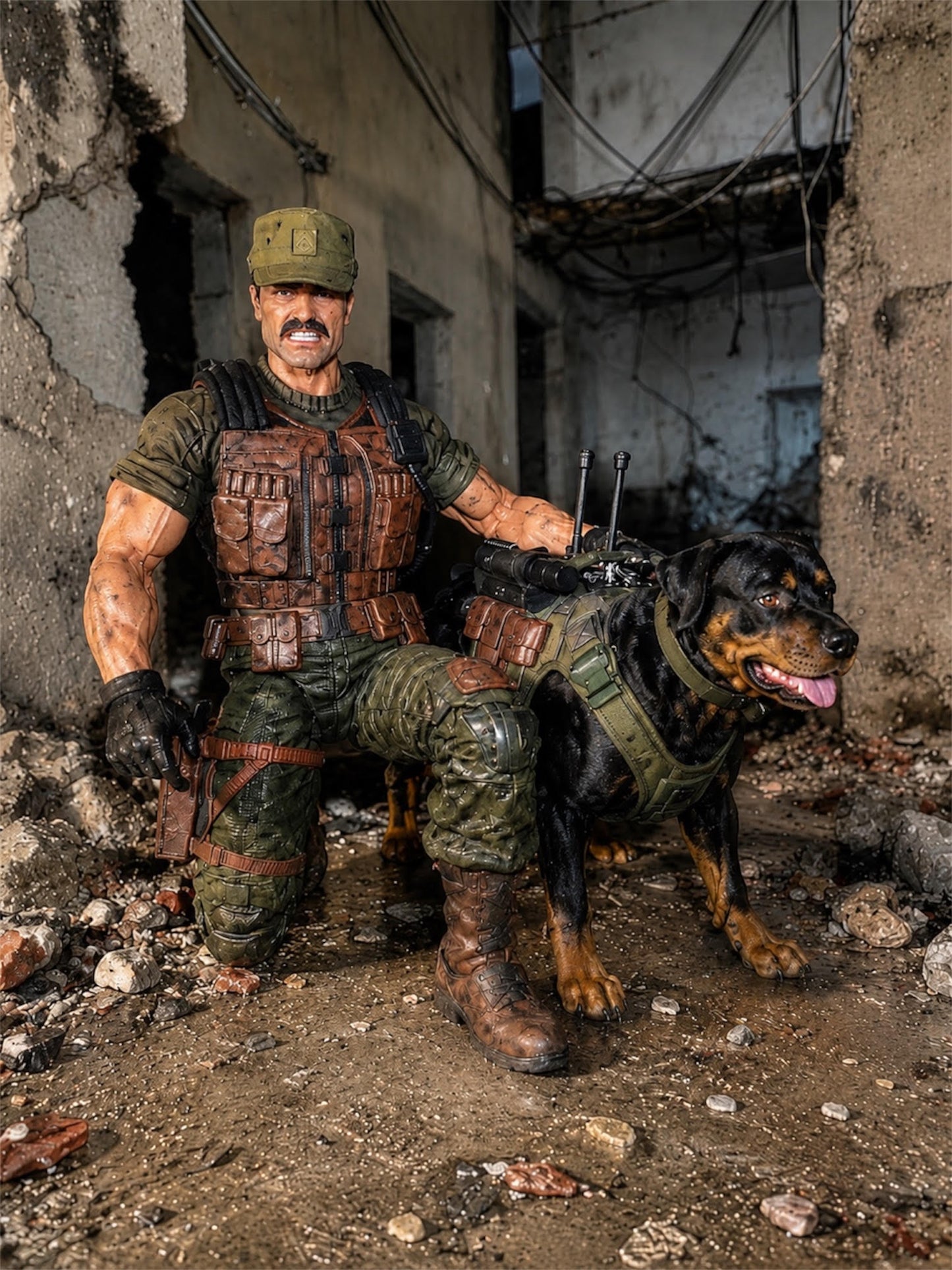 Mutt & Junkyard | One-of-a-Kind 1:12 Scale G.I. Joe Custom Figure