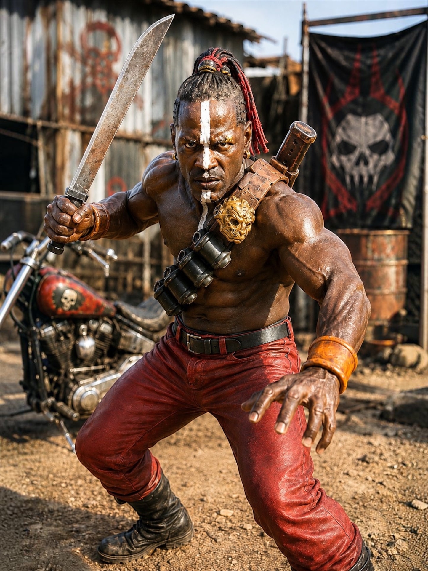 Bruja | One-of-a-Kind 1:12 Scale Dreadnok Custom Figure