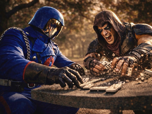 Cobra Commander & Zartan magnet