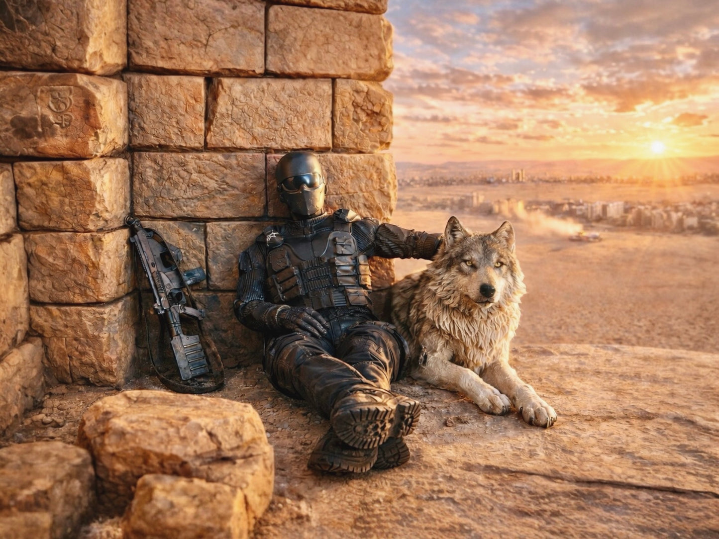 Snake Eyes & Timber magnet