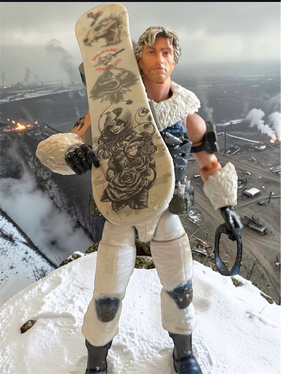 Powder Keg | One-of-a-Kind 1:12 Scale Dreadnok Custom Figure