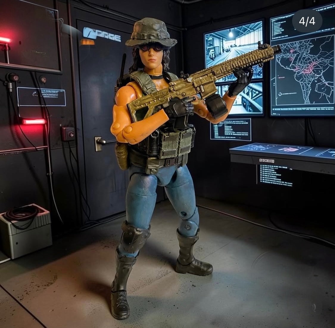 Rooke (Mercenary) | One-of-a-Kind 1:12 Scale Cobra Custom Figure