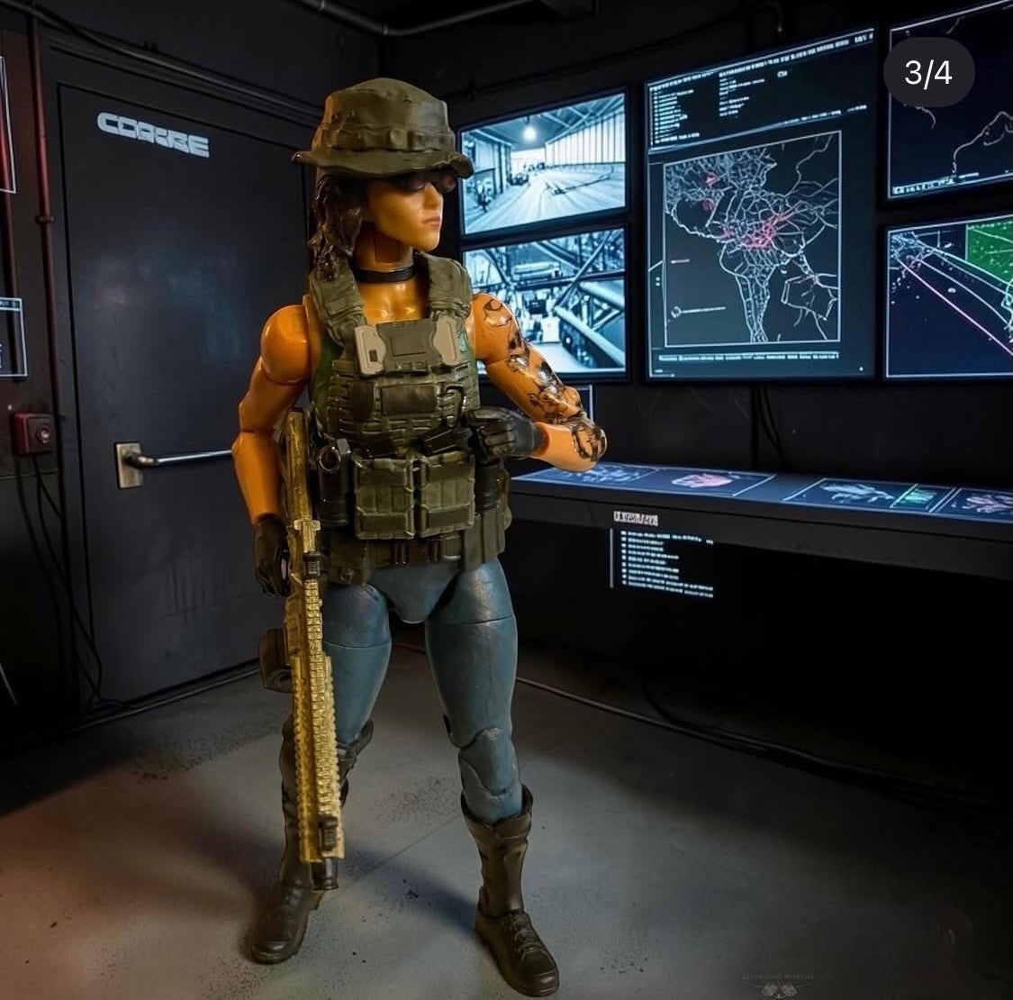Rooke (Mercenary) | One-of-a-Kind 1:12 Scale Cobra Custom Figure