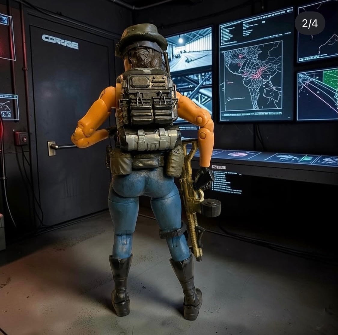 Rooke (Mercenary) | One-of-a-Kind 1:12 Scale Cobra Custom Figure