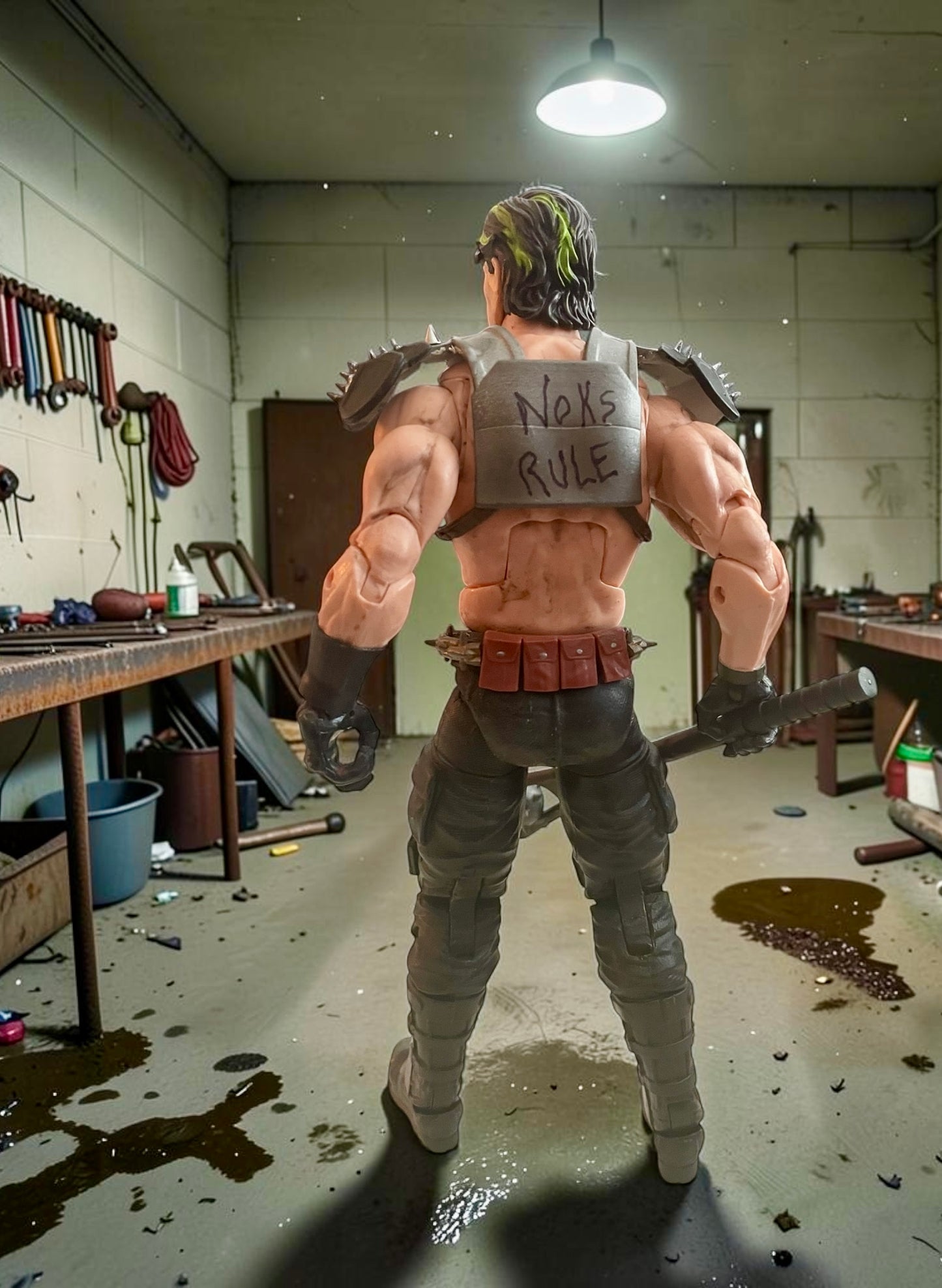Thrasher | One-of-a-Kind 1:12 Scale Dreadnok Custom Figure