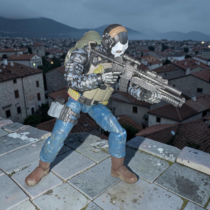 Ghost |  One-of-a-Kind 1:12 Scale Custom Figure