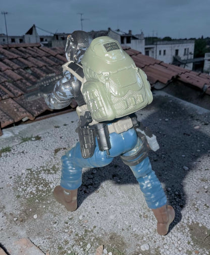 Ghost |  One-of-a-Kind 1:12 Scale Custom Figure
