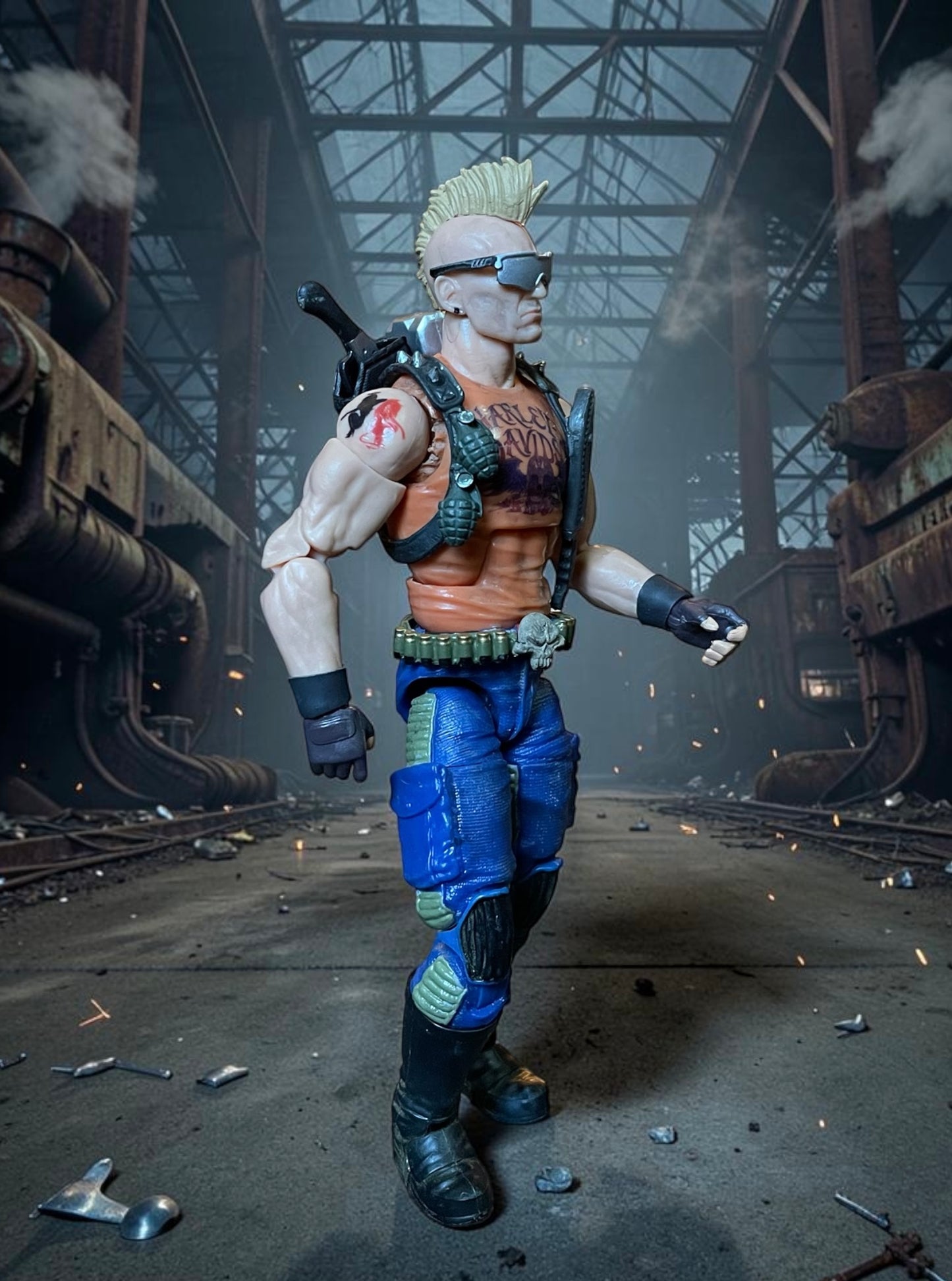 Demo | One-of-a-Kind 1:12 Scale Dreadnok Custom Figure