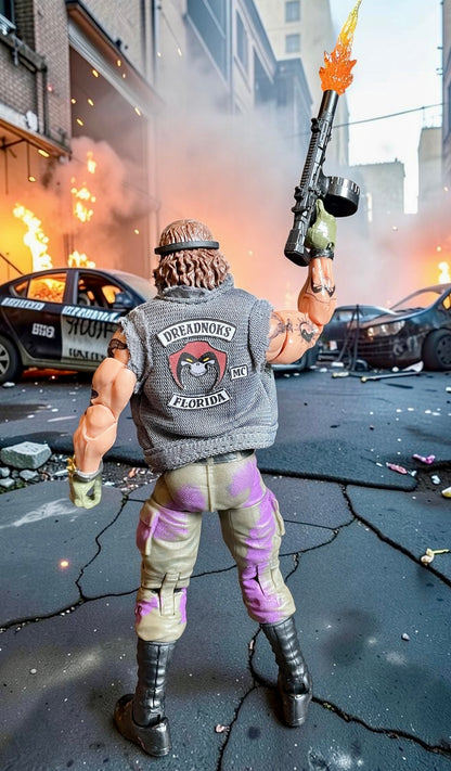 Rivet | One-of-a-Kind 1:12 Scale Dreadnok Custom Figure