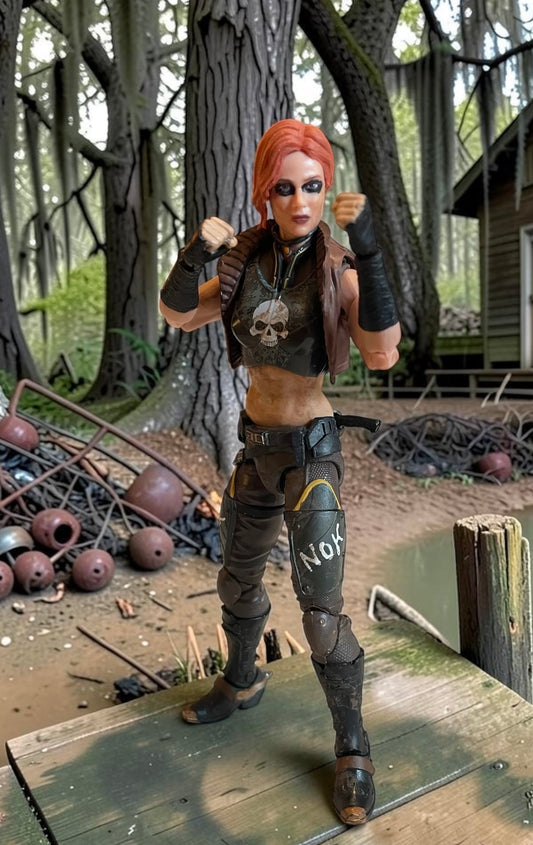 Scarlett | One-of-a-Kind 1:12 Scale Dreadnok Custom Figure