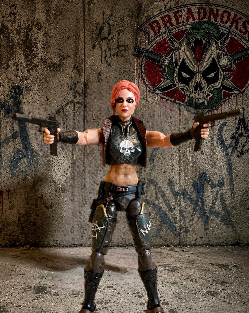 Scarlett | One-of-a-Kind 1:12 Scale Dreadnok Custom Figure